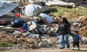 نخستین تصاویر از مناطق آزاد شده جنوب لبنان پس از عقب نشینی اسرائیل
