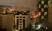 حمله اسرائیل به ستاد وزارت دفاع در تهران 