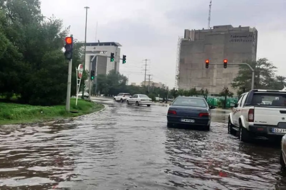آبگرفتگی معابر اهواز حداقلی بود