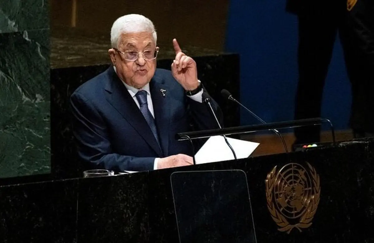 محمود عباس: کشور فلسطین ظرف ۵ سال تشکیل می‌شود

