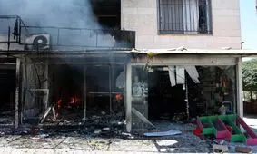 غارت‌ شهر سویدا پس از درگیری های فرقه‌ای | ویدئو