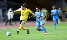 خطای شدید روی بازیکن الهلال سیاوش یزدانی را نقره داغ کرد