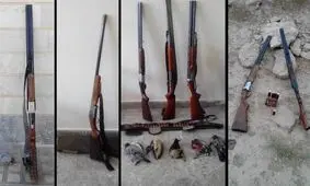 دستگیری شکارچیان غیرمجاز در مناطق حفاظت شده استان تهران