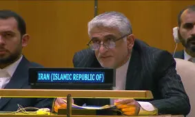  شیوه انگلیسی صحبت کردن نماینده ایران در سازمان ملل سوژه شد/ ویدئو

