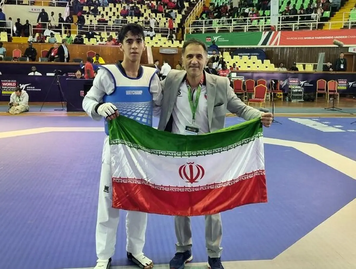 رادین زینالی چهارمین طلایی ایران در کنیا