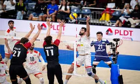 ایران لیگ ملتهای والیبال را با شکست در برابر آلمان، تمام کرد
