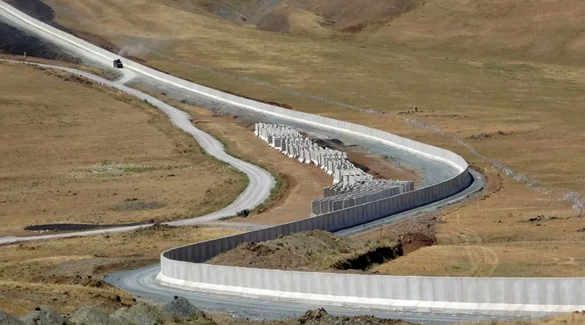 پایان پروژه دیوارکشی ۱۷۰ کیلومتری ترکیه در مرز ایران