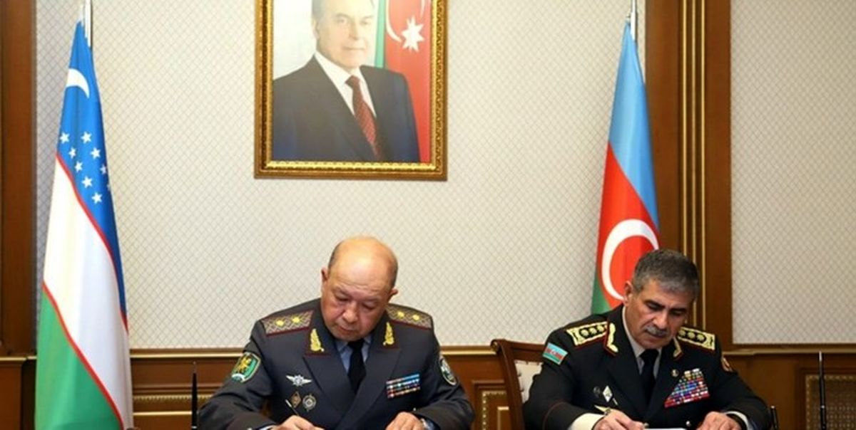 امضای برنامه همکاری‌ نظامی‌ ازبکستان و آذربایجان برای سال 2023
