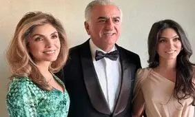 «ستاره داوود» روی کفش دختر رضا پهلوی/ عکس

