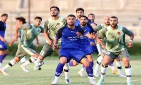 مس در دیدار دوستانه مقابل ذوب‌ آهن پیروز شد