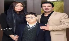 موتور سواری یوسف تیموری با پسرخوانده اش/ویدیو