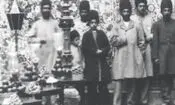 سفر در زمان؛ تصویری از «جشن بازگشت ناصرالدین شاه از فیروزکوه» در کاخ گلستان 