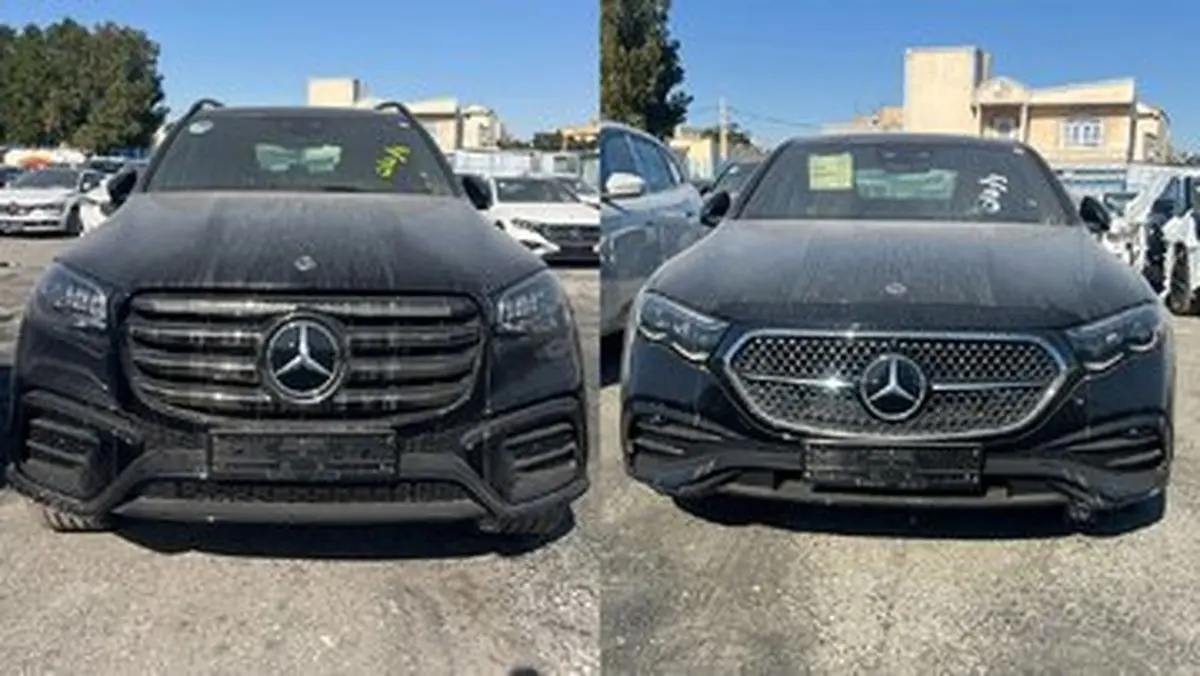 مرسدس‌ بنزهای لوکس به ایران رسیدند