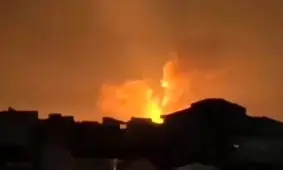 منطقه‌ای در شهرک صنعتی سفیدرود رشت هدف حمله قرار گرفت/ ویدئو