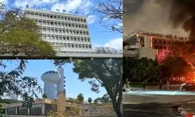 تصاویری جدید از موسسۀ وایزمن بعد از اصابت موشک‌های ایران