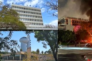 تصاویری جدید از موسسۀ وایزمن بعد از اصابت موشک‌های ایران