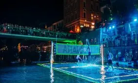 معرفی رسمی شیوه جدیدی از والیبال، این بار در آب