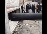 برخورد بوستر موشک به یک واحد مسکونی در دورود

