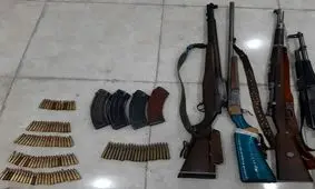 کشف ابزار آلات شکاری قاچاق در بافق