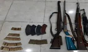 کشف ابزار آلات شکاری قاچاق در بافق