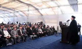 رئیسی: طرح آبرسانی غدیر مایه افتخار است/ متخصصان ایرانی، طرح ۳ تا ۴ ساله را ۱۰ ماهه انجام دادند