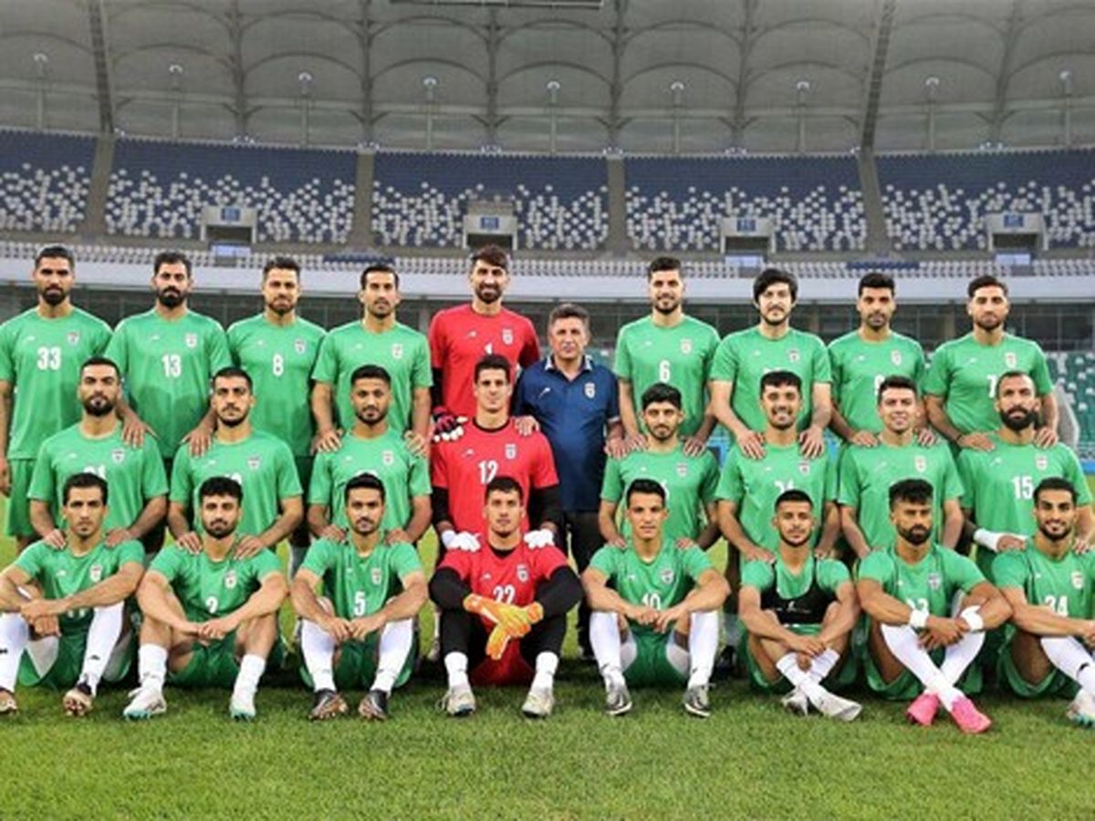 حضور پرانرژی تیم فوتبال ایران همراه با ستارهها در قطر
