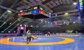 استقبال پرشور مازنی‌ها از انتخابی تیم ملی کشتی آزاد

