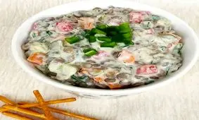 سالاد عدس و سبزیجات پخته؛ میان وعده خوشمزه و سالم 