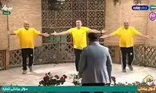 سبک جدید ورزش کردن در صداوسیما با کت و شلوار/ ویدئو