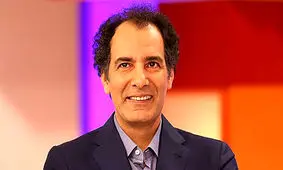 شباهت عجیب همسر آقای بازیگر به عادل فردوسی پور