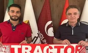 سیامک نعمتی به تراکتور پیوست

