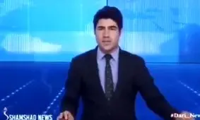 لحظه تلخ بغض مجری روی آنتن زنده تلویزیون/ ویدئو