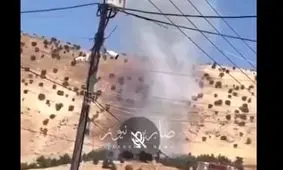 حمله به پایگاه تروریست‌های تجزیه طلب در کردستان عراق/  وقوع انفجار در اربیل عراق/ ویدئو