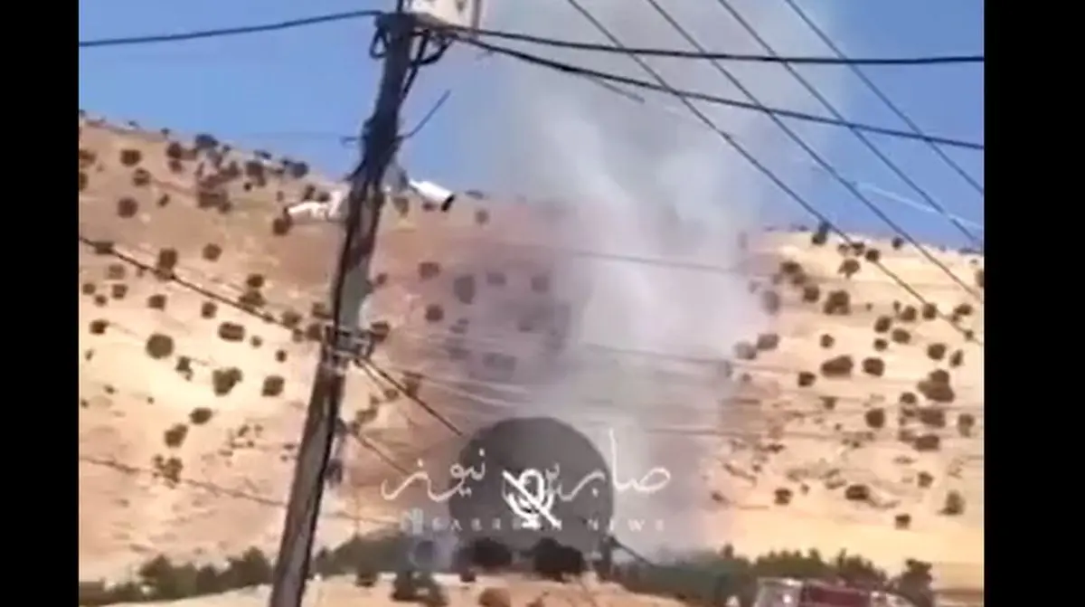 حمله به پایگاه تروریست‌های تجزیه طلب در کردستان عراق/  وقوع انفجار در اربیل عراق/ ویدئو
