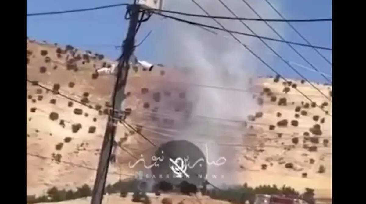 حمله به پایگاه تروریست‌های تجزیه طلب در کردستان عراق/  وقوع انفجار در اربیل عراق/ ویدئو