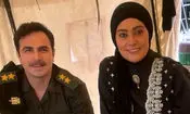 سفر در زمان؛ «محمدرضا هلال زاده» با تیپ متفاوت در کنار دریا؛ سال 97 