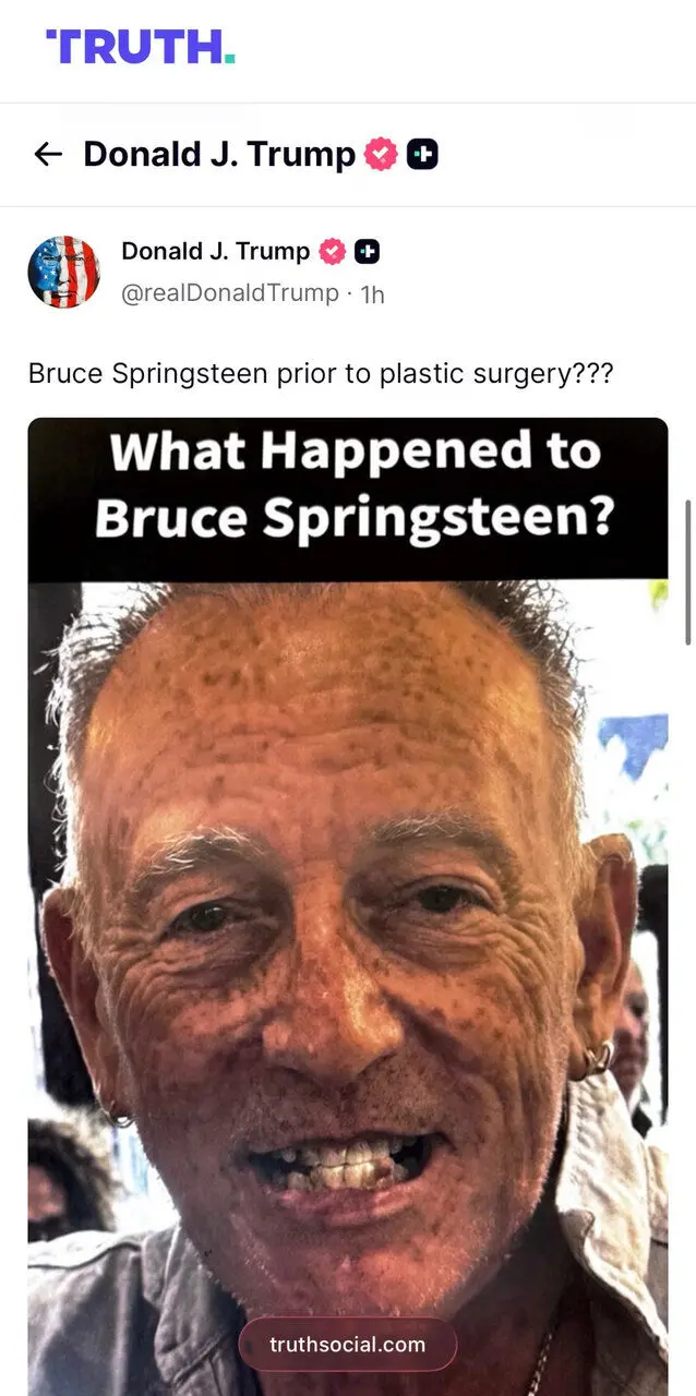 همزمان با ناکامی در مذاکرات با ایران ترامپ به ابرستاره موسیقی تاخت+ عکس