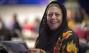 سفر در زمان؛ «فهیمه مادر محمد» سریال در پناه تو در ششمین فیلم اش؛ سال 71 