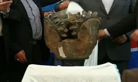 رونمایی از مته دندانه‌ ای ساخت جهاددانشگاهی در نمایشگاه نفت خوزستان