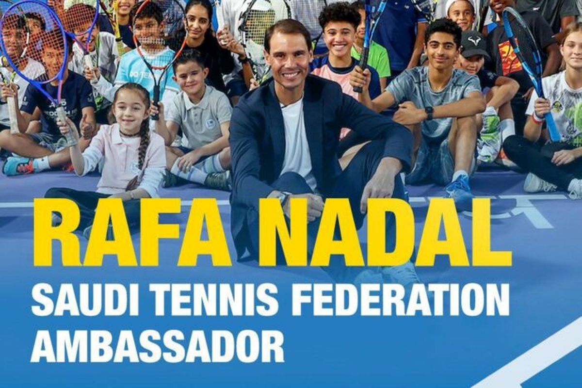 رافائل نادال سفیر تنیس عربستان شد


