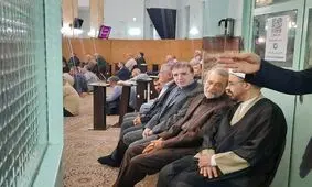 ناطق نوری و محسن هاشمی در مراسم سالگرد شهید مطهری/ تصاویر