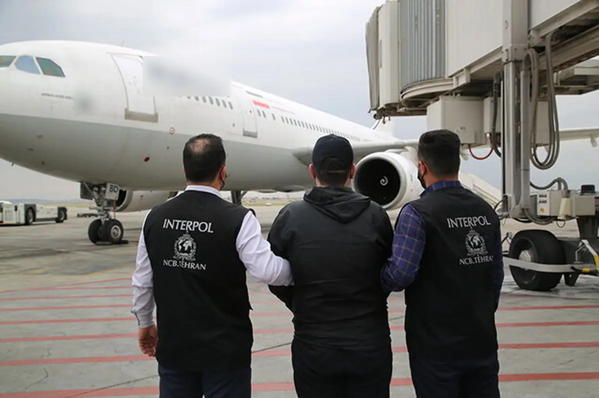 استرداد متهم متواری توسط پلیس بین الملل فراجا