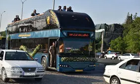 اتوبوس گردشگری شهرداری گرگان راه نیفتاده توقیف شد