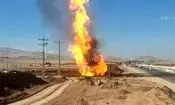 انفجار خط لوله گاز شهری در تبریز/ ویدئو