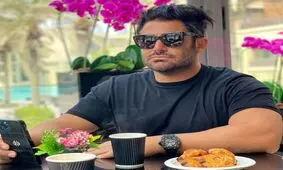 محمدرضا گلزار کنار قهرمان بدنسازی/ عکس