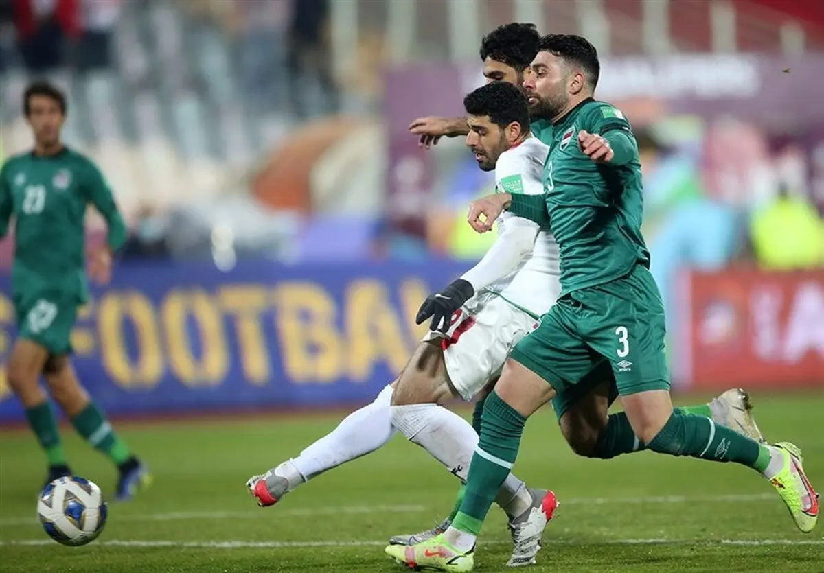  برگزاری دیدار ایران - عراق در ورزشگاه آزادی

