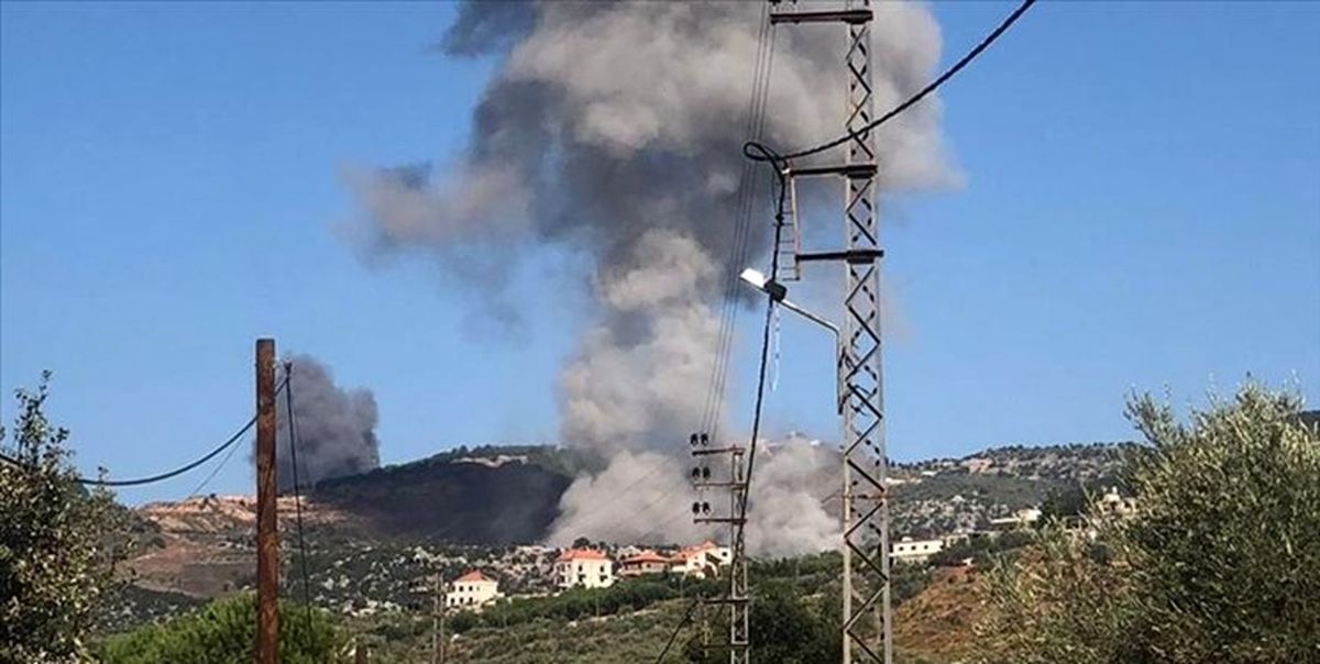 حمله جنگنده‌های اسرائیلی به شهرک «مرکبا» در لبنان

