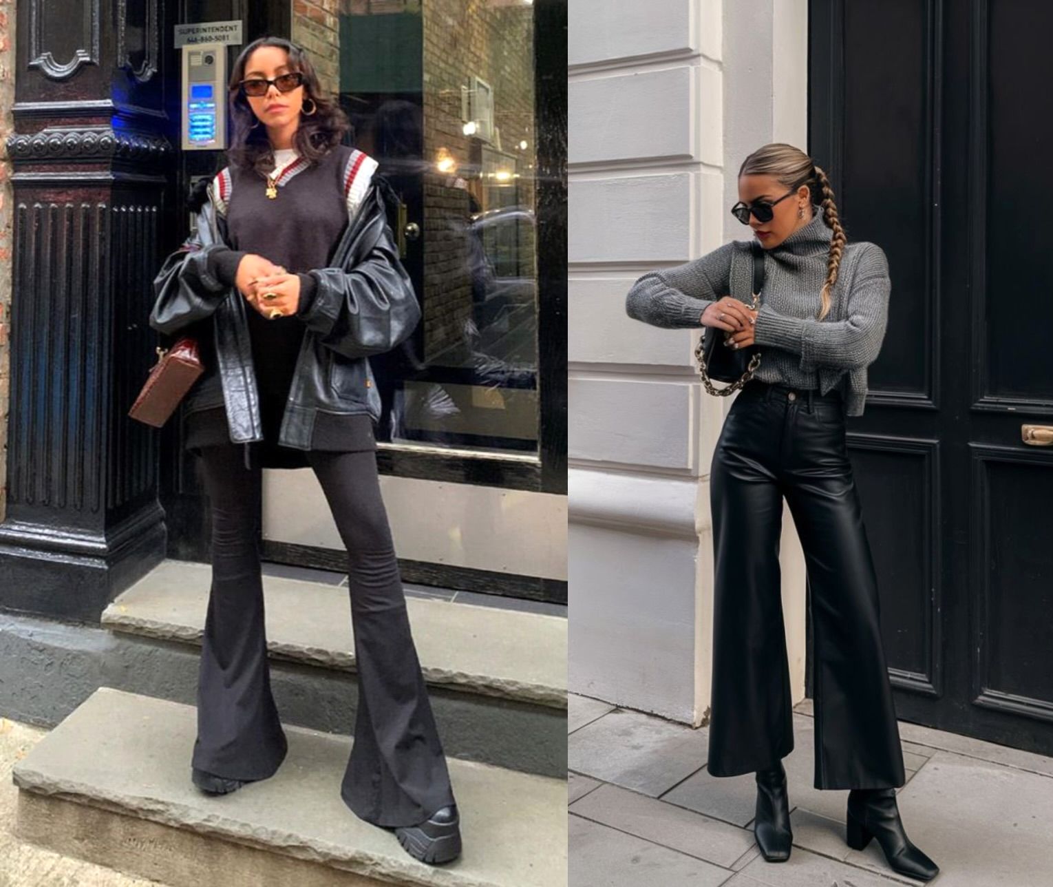 شلوارهای ترند ۲۰۲۵: شلوار دمپا گشاد