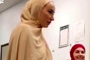 دختر نروژی در حمایت از مردم غزه مسلمان شد/ ویدئو