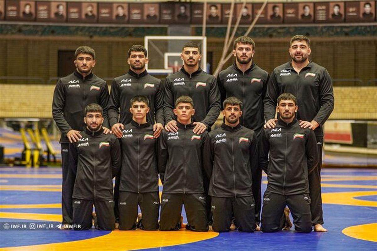 تیم ملی کشتی فرنگی جوانان ایران قهرمان جهان شد
